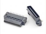 SCSI Connector Plastic Female & Male R/A PCB Mount 20 30 40 50 60 68 80 100 120 Pins